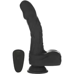 Фалоімітатор Naked Addiction – 8.6” Silicone Rotating & Thrusting Vibrating Dildo with Remote Black