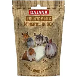 Мінеральний блок Dajana Country mix для великих гризунів 55 г (DP460)