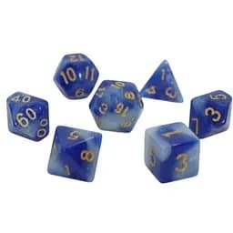 Набор кубиков Galaxy 7 Dice Set - Light blue , 7 шт. (g7dgala01)