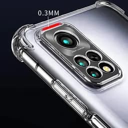 TPU чохол GETMAN Ease logo посилені кути Full Camera для Xiaomi Mi 10T / Mi 10T Pro Безбарвний (прозорий) - мініатюра 2