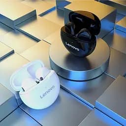 Бездротові навушники Lenovo HT38 TWS чорні - мініатюра 6