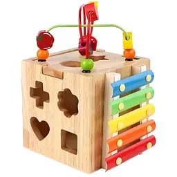 Дерев’яний розвиваючий центр MD 0821 іграшка для раннього розвитку