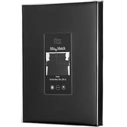 Простыня Ardesto Mix&Match Premium, 240x260см, 100% хлопок, сатин, черный (ART2426FSL)