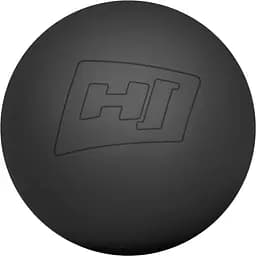 Силиконовый массажный мяч Hop-Sport HS-S063MB 63 мм черный