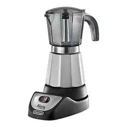 Электрическая кофеварка-гейзер Delonghi EMKM 4.B Silver BK