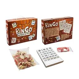 Настільна гра "Лото BinGo" Strateg 30757, 40 картонних планшеток - мініатюра 2