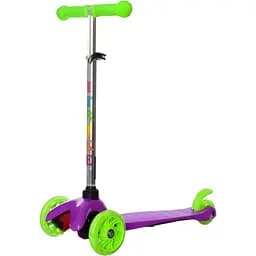 Дитячий складаний самокат iTrike BB 3-013-4-CV фіолетовий