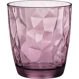 Набор стаканов Bormioli Rocco Diamond water Rock purple 305 мл 6 шт. (350230M0)