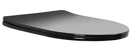 Сиденье для унитаза Rea Flat black REA-C6003, Черный