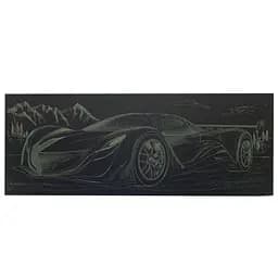 Гравюра панорама Спорткар ГрВ2-4 економ варіант в пакеті 41х15 см