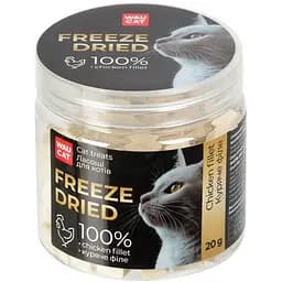 Ласощі для котів Waucat Treats Freeze dried Куряче філе 20 г