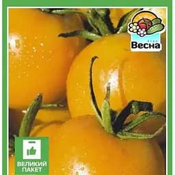 Насіння Весна Томат Де-барао жовтий Великий пакет 0.5 г (32419)