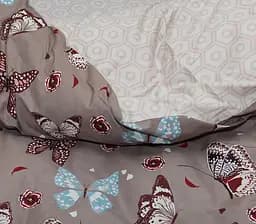 Комплект постільної білизни TAG Tekstil з компаньйоном Сімейний Різнобарвний 000142286 (S360) - мініатюра 3