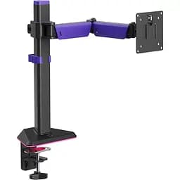Настільне кріплення для монітора Gamepro MAG101V RGB 17`-40` Black/Violet [148276]