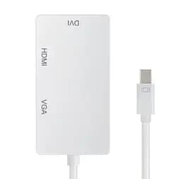 Перехідник mini DisplayPort M HDMI/VGA/DVI 24+5 FHD 1080p - мініатюра 6