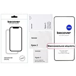 Скло захисне BeCover 10D Motorola Moto G86 Black (713743) - мініатюра 3