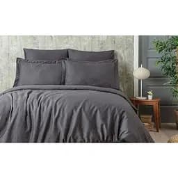 Постільна білизна Tivolyo Home Diamon Antrasit Жаккард Tivoli Home pbe0051560