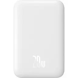 Портативный аккумулятор Baseus Magnetic Mini Air Wireless 20W 6000mAh white (P10059002223-00)