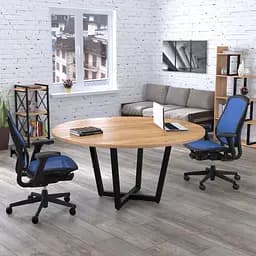 Стіл для переговорів D-1600 Loft design (Дуб Крафт золотий)