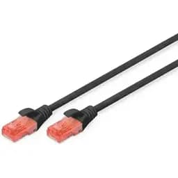 Патч-корд Digitus 2м, CAT 6 UTP, AWG 26/7, Cu, LSZH, black (DK-1617-020/BL)