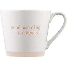 Чашка Ardesto Good Morning 370 мл біла (AR3031)