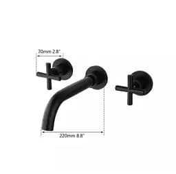 Змішувач для раковини WEZER VAL10-10-BLACK - мініатюра 2