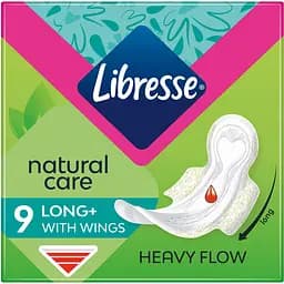 Гігієнічні прокладки Libresse Natural Care Ultra Super 9 шт.