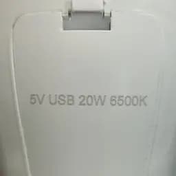 Світлодіодна лампа FA-3820 підвісна на акумуляторі з USB зарядкою 20 Вт біла - мініатюра 4