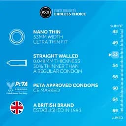 Презервативи EXS Nano Thin, 12 шт. - мініатюра 3