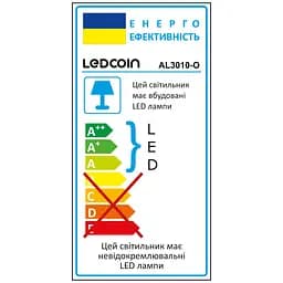 Світлодіодний накладний світильник Ledcoin AL3010-O 24 Вт 6500K - мініатюра 3