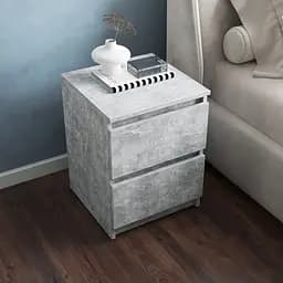 Тумбочка на 2 шухляди Moreli T-225 Ш400/В530/Г400 Бетон