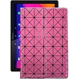 Чохол StatusCASE з екошкіри для планшету Prestigio MultiPad Muze 4231 Рожевий ромб