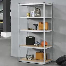 Стелаж LEOBRO Premium 220 х 90 х 40 см, 175кг/полиця, 5 полиць (LB-R119) - мініатюра 6