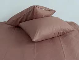 Комплект постільної білизни TAG Tekstil Євро 000210607 (emax Mahogany Rose) - мініатюра 3