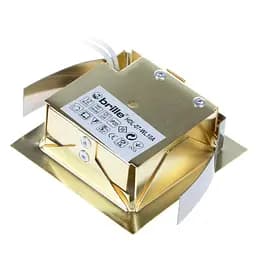 Світильник Brille меблевий точковий квадрат HDL-07-втL10A BRASS - мініатюра 3