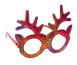 Окуляри новорічні СХ-16 "Олень" (6915985952555) Зелений