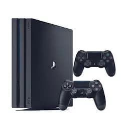 Консоль Sony PlayStation 4 PRO 1TB CUH 72 Black обслугована + 2 Геймпада бездротових DualShock 4 + гарантія б/в