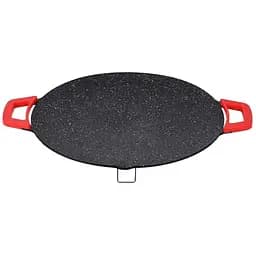 Электрический гриль барбекю Raf R.5304 открыт с двумя ручками 36см 1800Вт Черный