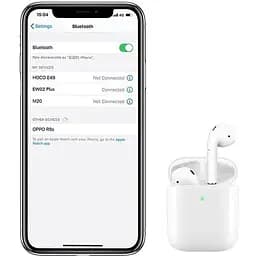 Бездротові навушники Hoco EW02 Plus True wireless Bluetooth білі - мініатюра 6