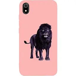 Чохол-накладка Toto Matt TPU 2 mm Print Case Xiaomi Redmi 7A #36 Blacklion Pink