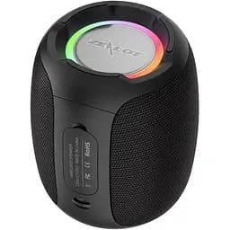 Портативна bluetooth колонка Zealot S53 TWS з LED підсвічуванням чорний