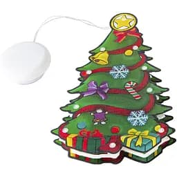 Игрушка светодиодная подвесная MBM My Home Елка 45х24х3 см (DH-NY-73 COLOR)