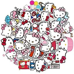 Стікерпак GeekLand Hello Kitty 45 штук (SP HK 01)