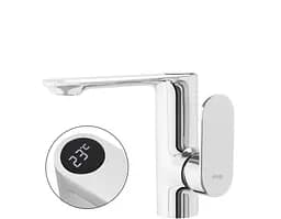 Смеситель для умывальника Rea Mils Lcd низкий хром REA-B2000 Хром