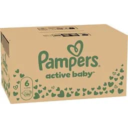 Уцінка.  Підгузки Pampers Active Baby 6 (13-18 кг), набір 128 шт.  - мініатюра 2