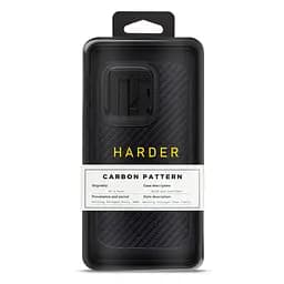 Чехол Harder Carbon Pattern для Apple iPhone 15 Pro Black (ARM76777) - мініатюра 3