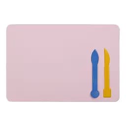 Дощечка для пластилина, 2 стека, розовая