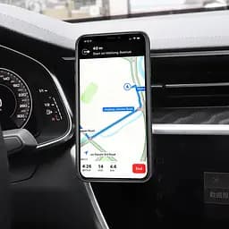 Автотримач Hoco CA59 Car Mount Holder Silver [721686] [84253] - мініатюра 5