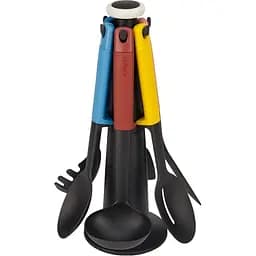 Набір кухонних аксесуарів з підставкою Joseph Joseph Elevate 6 предметів кольоровий (10544)