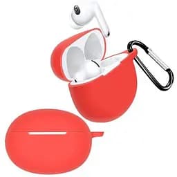 Чохол-накладка DK Silicone Candy Friendly із карабіном для Oppo Enco X2 (red)